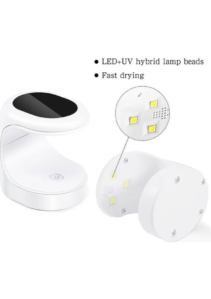 Protez Tırnak Kalıcı Oje Mini Uv-Led 16WATT/3LED Kurutucu fiyatları