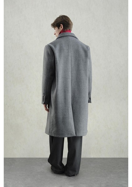 Basıc Kaşe Antrasit Kaban modelleri