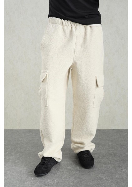 Jakar Desenli Kargo Bej Pantolon fırsatları