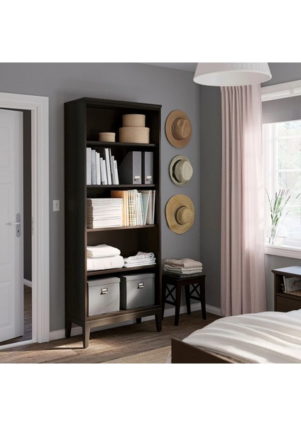 Idanas Kitaplık Koyu Kahve 81 x 39 x 211 Cm indirimleri