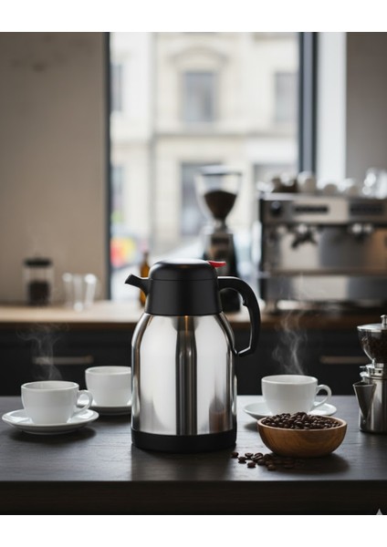 1.5 Litre Çift Katmanlı Paslanmaz Çelik Termos Isıyı Uzun Süre Korumalı Termos modelleri