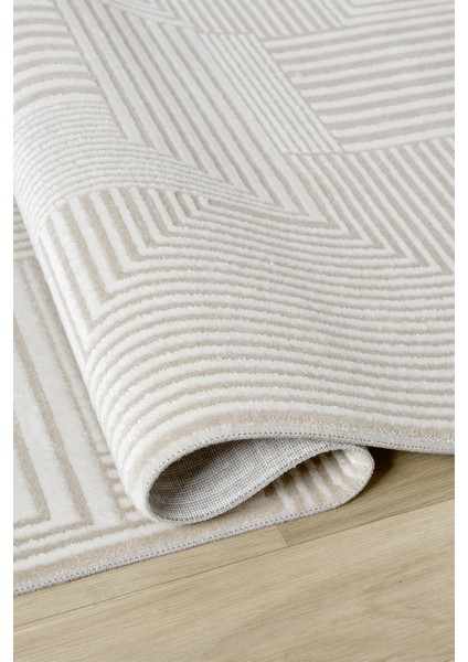 Roma Bej Halı Akrilik Halı Yumuşak Dokulu Salon Oturma Odası Yatak Odası Halısı 427 modelleri