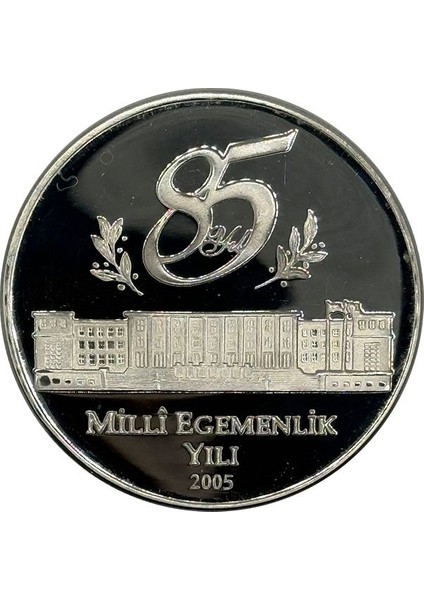 Milli Egemenlik Yılı Gümüş Sikke Coin