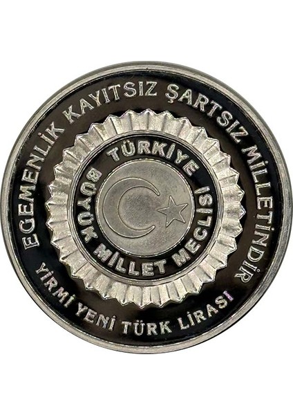 Milli Egemenlik Yılı Gümüş Sikke Coin fiyatları