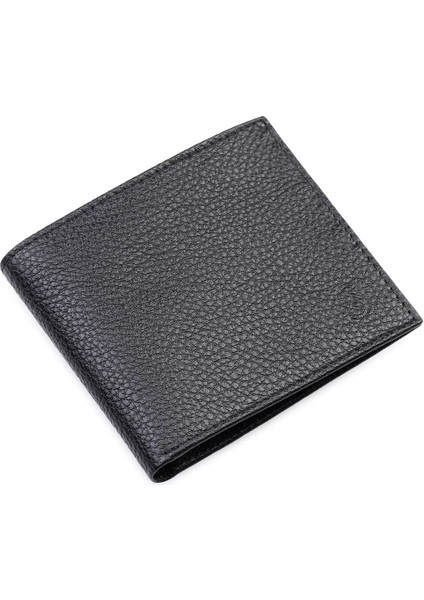 Siyah Floter 100% Hakiki Deri Cüzdan
