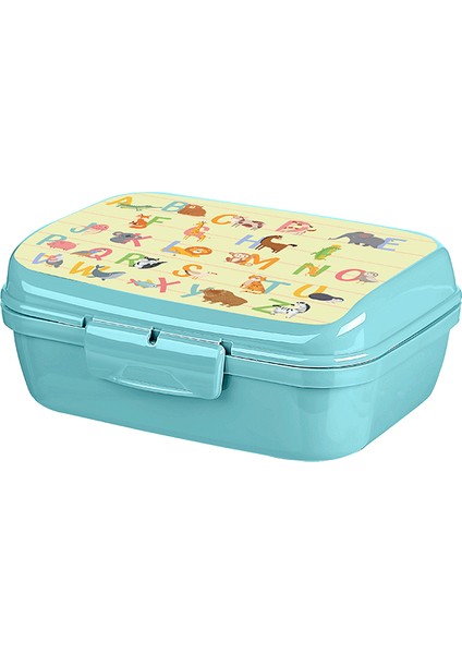 Onyx Good Food Desenli Kilitli Beslenme / Lunch Box - 1000 ml