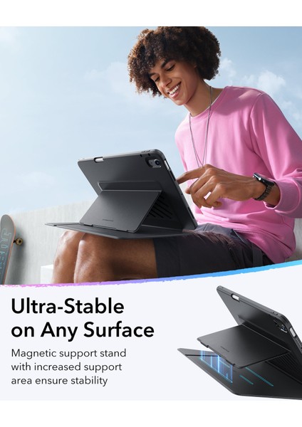 iPad Air 10.9 inç 4/5 (4. Nesil/5. Nesil) - Air 11 (M2-M3/ 2024-2025) Flip (Kalem Tutucu) Kılıf indirimleri