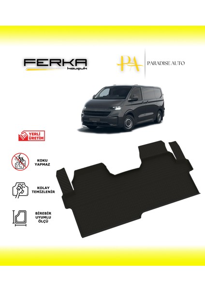 Volkswagen Caravelle 2024 ve Üstü 4d Havuzlu Paspas