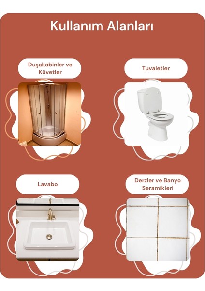 Doğal Banyo Temizleyici modelleri