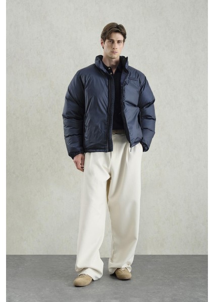 Basıc Şişme Lacivert Mont