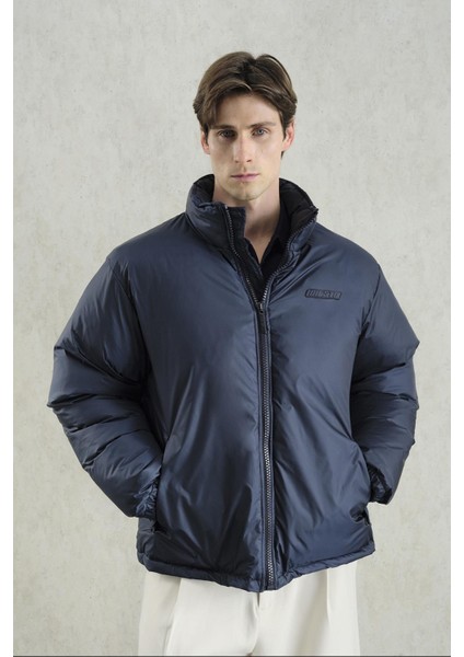 Basıc Şişme Lacivert Mont fırsatları