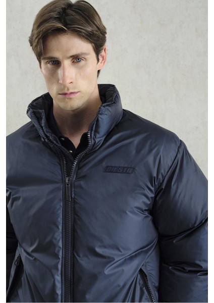 Basıc Şişme Lacivert Mont indirimleri