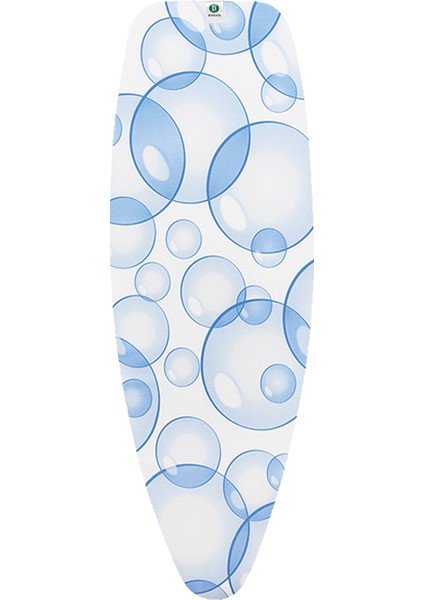 005-01-135X45CM (D) Ütü Masası Kılıfı- Bubbles Desenli - Perfect Flow