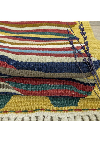 Erguvan Renkli El Dokuma Kilim 119X177 cm modelleri