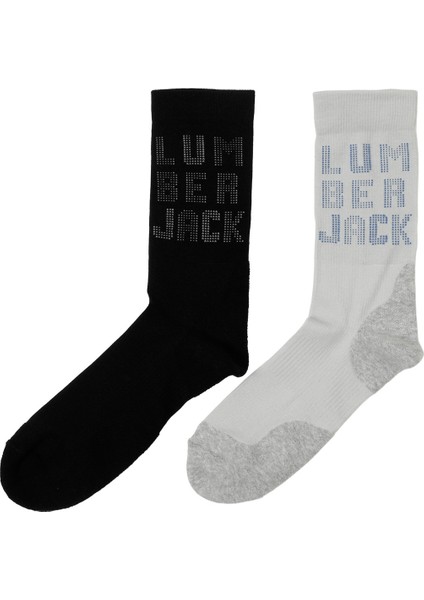 ml Yennıl 2lı 34US1 5pr Grı Multı Erkek 2'li Soket Çorap