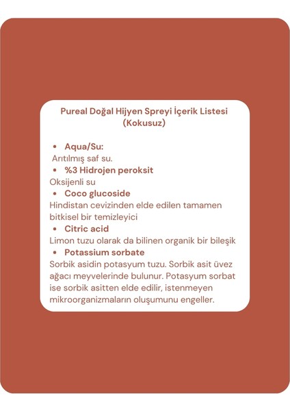 Oksijenli Hijyen Spreyi