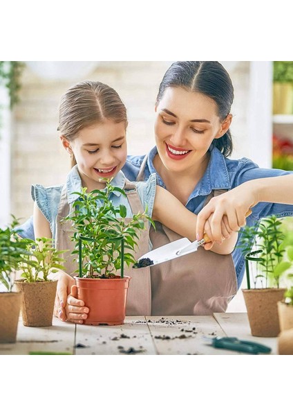 Santkuee 12 Adet Bitki Desteği Çiçek Destek Hissesi Yarım Yuvarlak Bitki Destek Halkası Bitki Kafesi Tutucu Saksı Tırmanma Kafes (Yurt Dışından) fırsatları