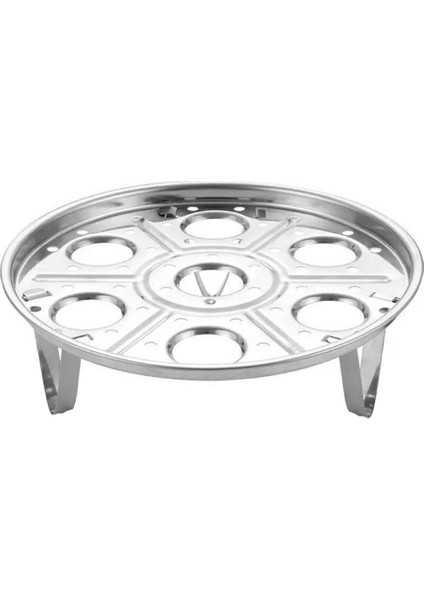 Santkuee Çok Fonksiyonlu Mutfak Vapur Paslanmaz Çelik Buhar Rafı Ev Pişirme Rafı, 18 x 6 cm (Yurt Dışından)