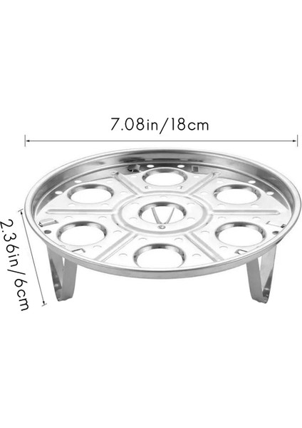 Santkuee Çok Fonksiyonlu Mutfak Vapur Paslanmaz Çelik Buhar Rafı Ev Pişirme Rafı, 18 x 6 cm (Yurt Dışından) fiyatları