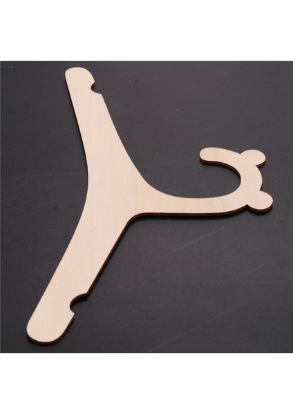 Santkuee 10 Adet Ahşap Bebek Giysileri Için Askı Doğal Ahşap Askı Bebek Elbise Askısı Raf Odası Kreş Dekor Çocuklar Için (Yurt Dışından)