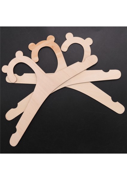 Santkuee 10 Adet Ahşap Bebek Giysileri Için Askı Doğal Ahşap Askı Bebek Elbise Askısı Raf Odası Kreş Dekor Çocuklar Için (Yurt Dışından) fiyatları