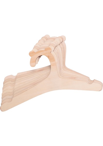 Santkuee 10 Adet Ahşap Bebek Giysileri Için Askı Doğal Ahşap Askı Bebek Elbise Askısı Raf Odası Kreş Dekor Çocuklar Için (Yurt Dışından) indirimleri