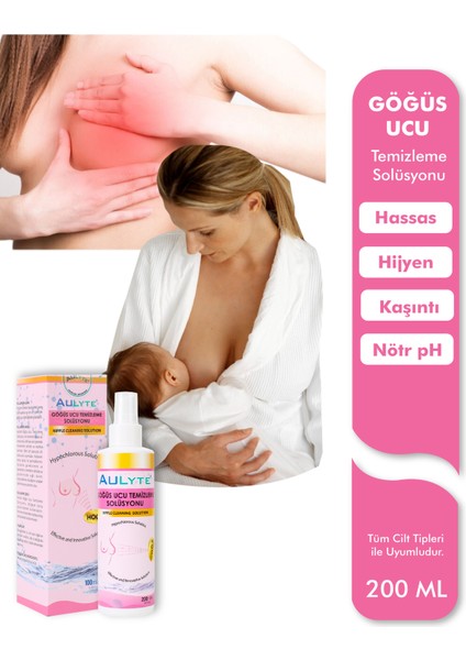 Göğüs Ucu Temizleme Solüsyonu 200 Ml.