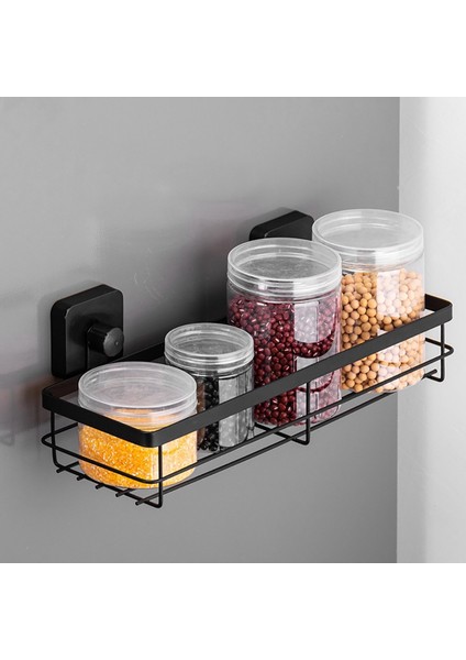 Santkuee Duvara Monte Banyo Rafları Sabit Raf Asılı Sepet Şampuan Tutucu Mutfak Baharat Bitirme Rafı (Yurt Dışından) modelleri