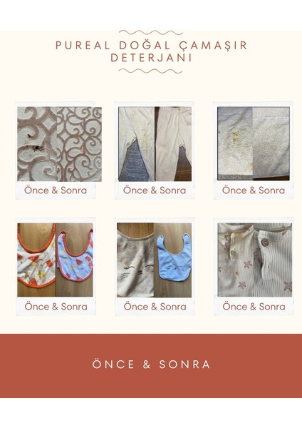 Doğal Çamaşır Deterjanı - 30 Yıkama - Kokulu