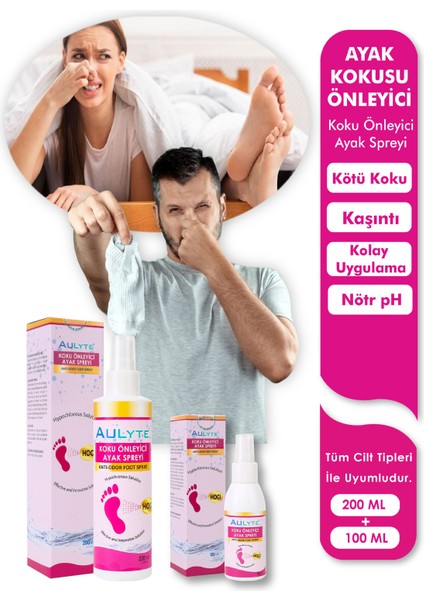 Koku Önleyici Ayak Spreyi 200 Ml.