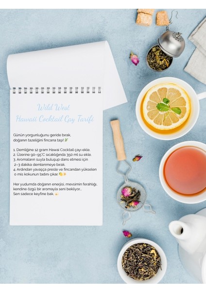 Meyve Çayı Hawaii Cocktail & French Press Seti modelleri