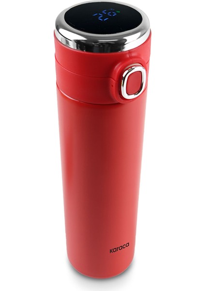 Etro Sızdırmaz Çelik Dijital Termos 480 ml Kırmızı fiyatları