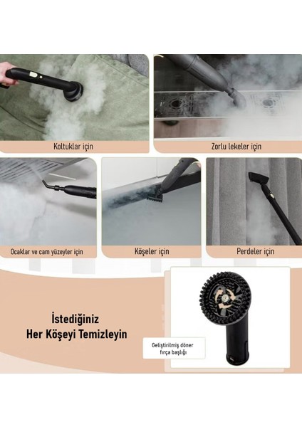 Çok Fonksiyonlu Buharlı Temizleyici modelleri