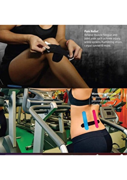 Kinezyo Bant Kinesiolog Tape Profesyonel Kalite Medikal Standartlara Uygun 5 cm x 5 m indirimleri