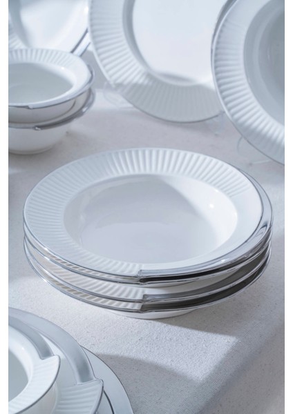 Corine Silver 6 Kişilik 29 Parça Yemek Takımı