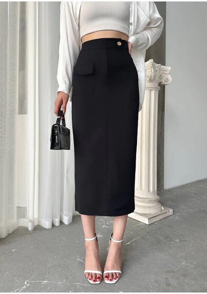 Uzun Düğmeli Etek fiyatları