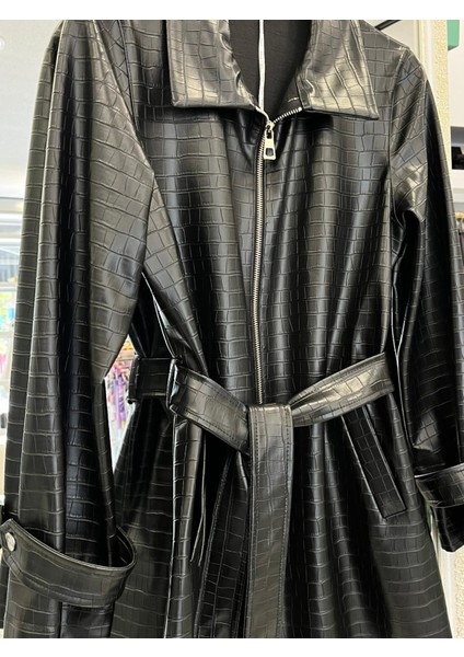 Hale Mystique Deri Ceket - Siyah - 2 fiyatları