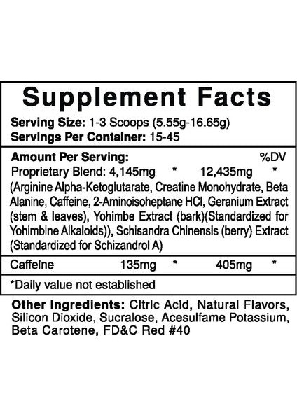 JACK3D Dmaa Gerenium Extract Preworkout - Abd Versiyon fiyatları