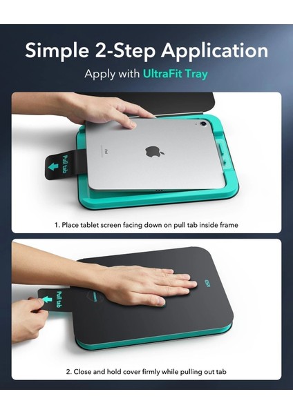 Apple iPad Air 11 M3 (2025) Ultrafit Armorite Autokit 2 Adet Tablet Cam Ekran Koruyucu A3266 A3267 modelleri