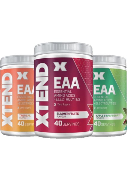 Eaa + Bcaa Essential Amino Acids Powder 40 Servis fiyatları