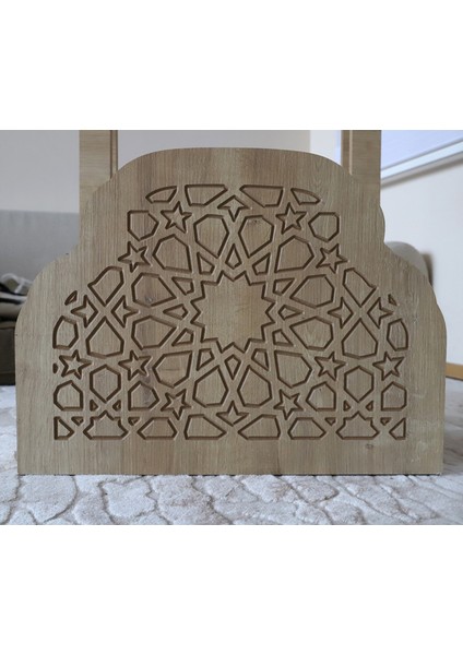 Ahşap Rahleli Seccade Askısı, Ev ve Cami Için Dekoratif Seccadelik indirimleri