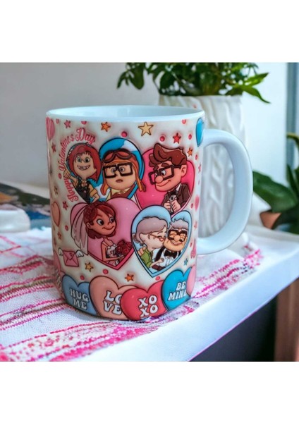 Sevgililer Tasarım Kupa-Hediyelik Kupa-Tasarım Kupa