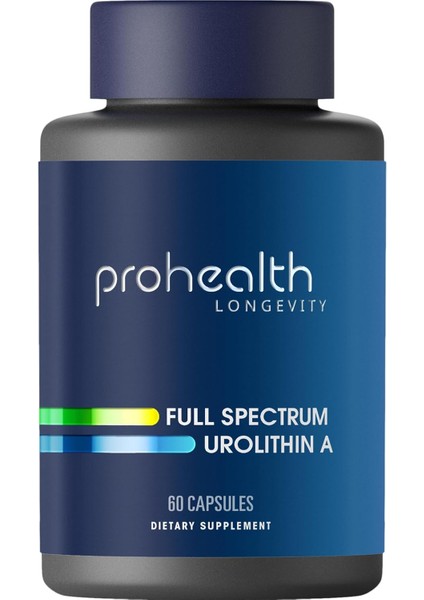 Full Spectrum Urolithin A Healthy Aging With Brain Memory Pomegranate & Red Grape 60 Caps