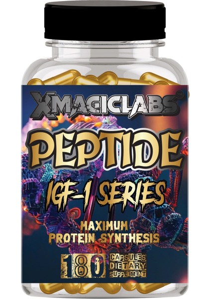 Xmagıclabs Igf1(Igf1)+Beta Ecdysterone+Bacopa+D3 Gh 180 Kapsül
