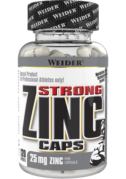 Strong Zinc Çinko Caps – 120 Caps