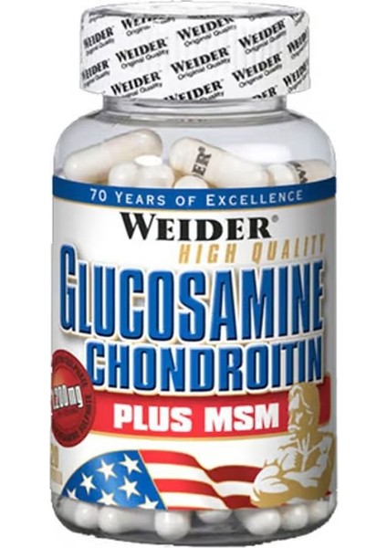 Glucosamine Chondroitin Plus Msm – 120 Caps
