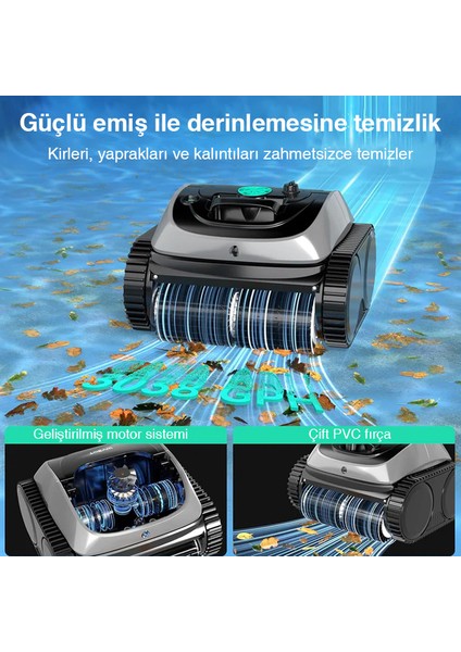 Wybot C1 Max Kablosuz 200m2 Havuz Robotu