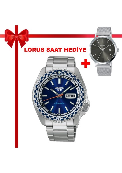 SRPK65K Seiko 5 Sports 2024 Special Edition Erkek Kol Saati SRPK65K + Lorus Saat Hediyesi