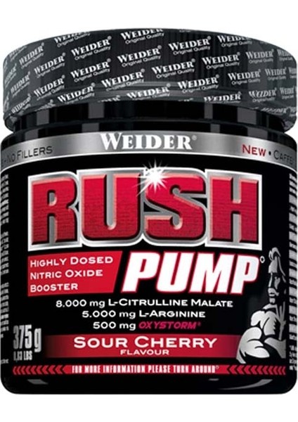Weıder Rush Pump Preworkout – 375 gr