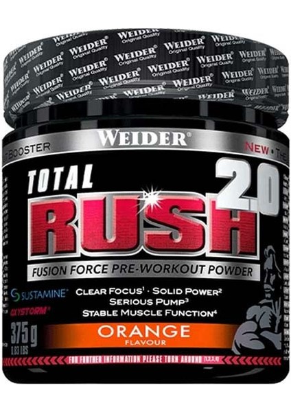 Total Rush Preworkout 375 gr